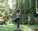 tree pose Sanda tree pose Sanda